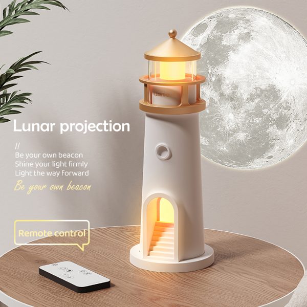 Lámpara proyectora de luna con diseño de faro, LIGHTHOUSE - Imagen 3