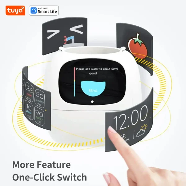 Maceta inteligente con riego automático, Tuya Ivy - Imagen 4