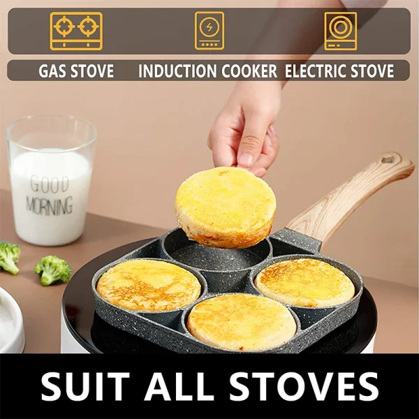 Sartén antiadherente para huevos y hotcakes - Imagen 3