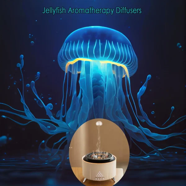 Difusor de aceites esenciales con niebla de medusas - Imagen 4