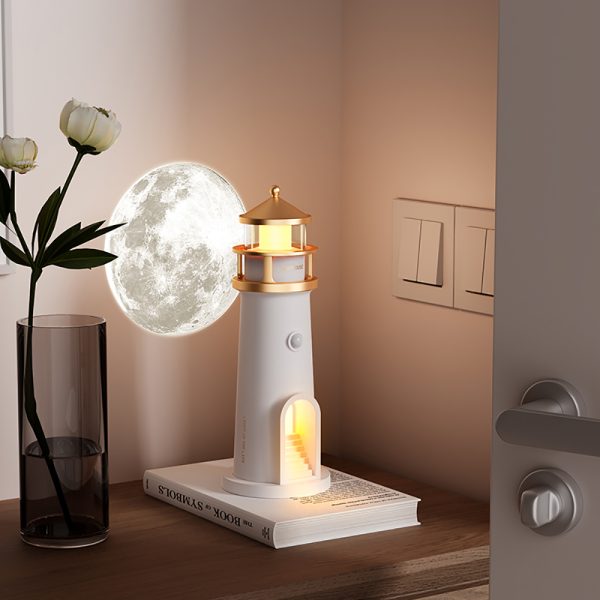 Lámpara proyectora de luna con diseño de faro, LIGHTHOUSE - Imagen 4